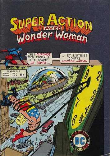 Scan de la Couverture Super Action Wonder Woman n 5